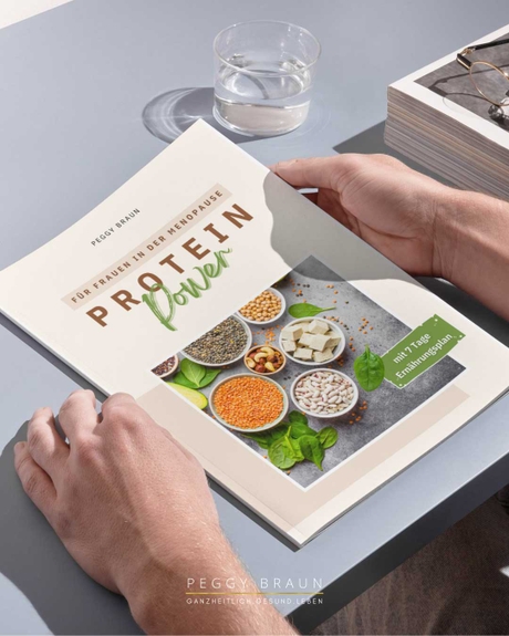 Link zu meinem e-Book Thema Protein Power Menopause bei Frauen
